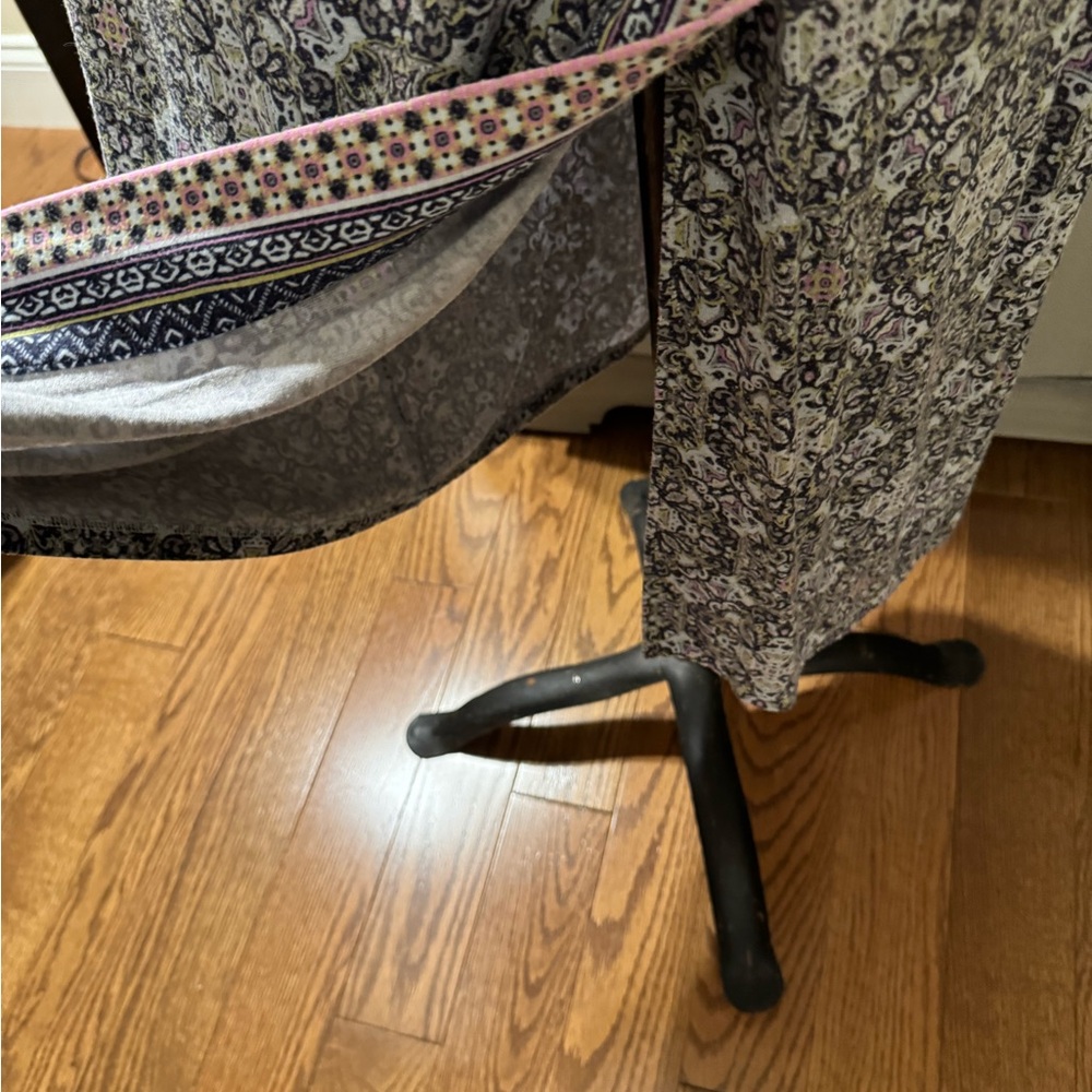 J. Jill Bohemian print faux wrap skirt - Picture 4 of 8
